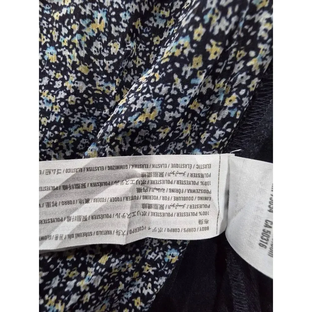 Abercrombie & Fitch Multi Floral Sundress Boho Midi Dress M A009358